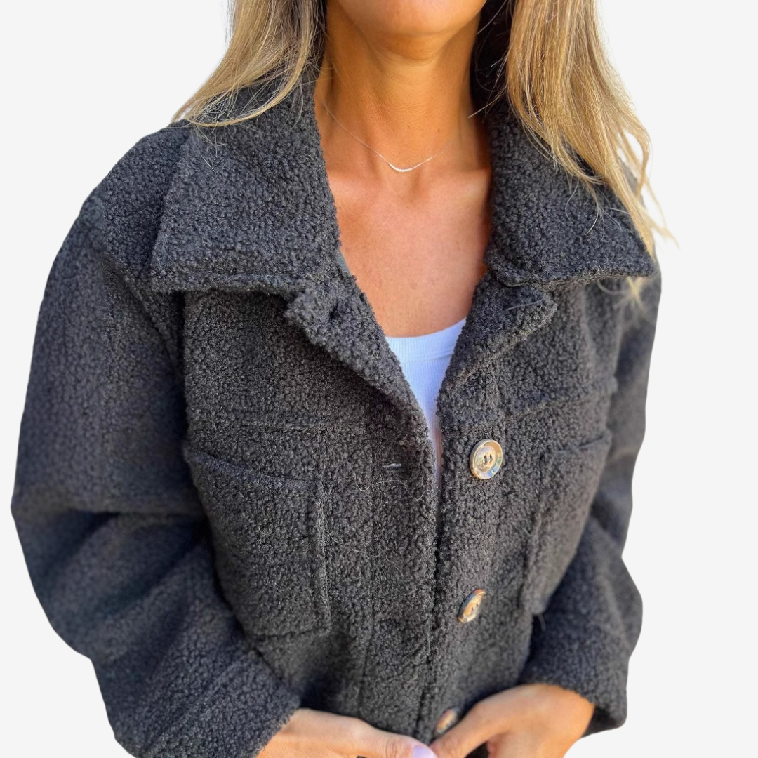 Liné - Veste en Velours Côtelé