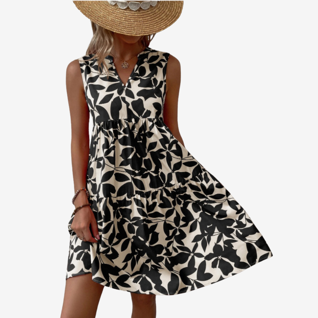 Séraphine - Midi à Motifs Feuillus