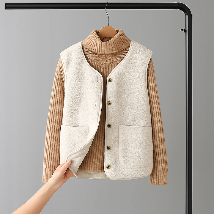 Lillian - Cardigan en laine douce